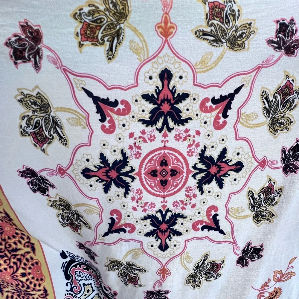 Altar’d‎ State boho duster wrap fringe mandala floral earthy lightweight layer